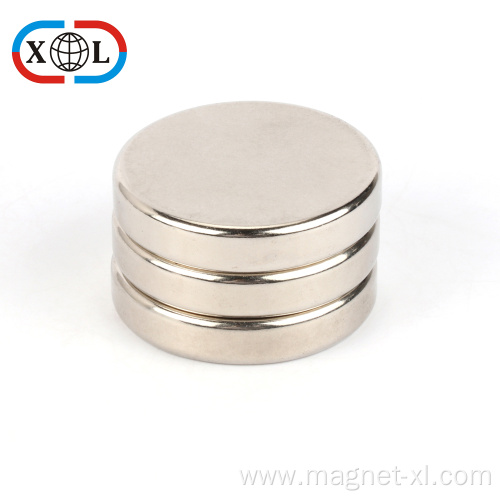 Strong Wholesale Nickle Finish Disc Neodymium Magnet